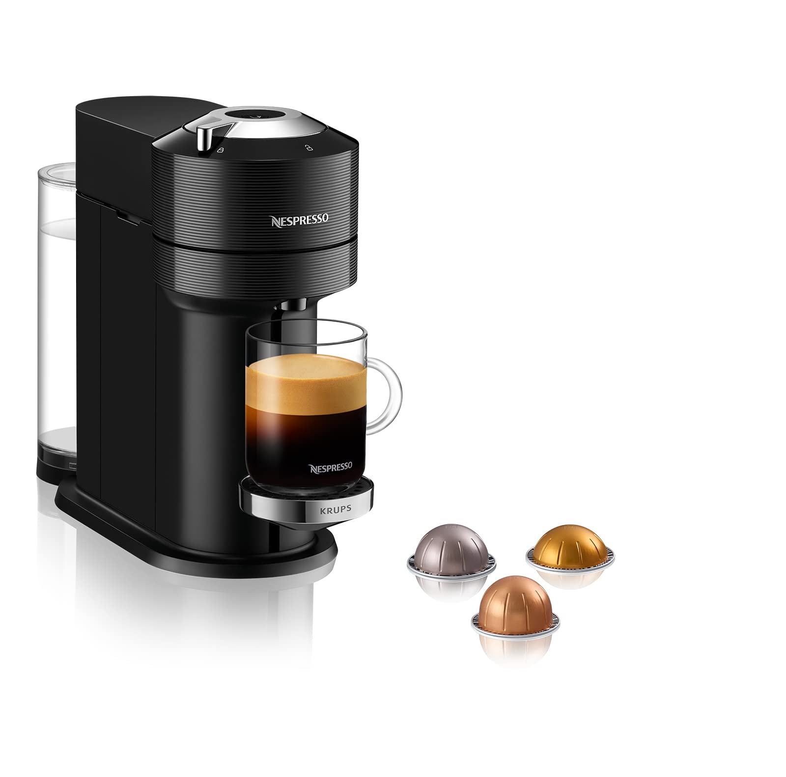 Vertuo Next machine à café Semi-automatique Cafetière à dosette 1,1 L, XN910810