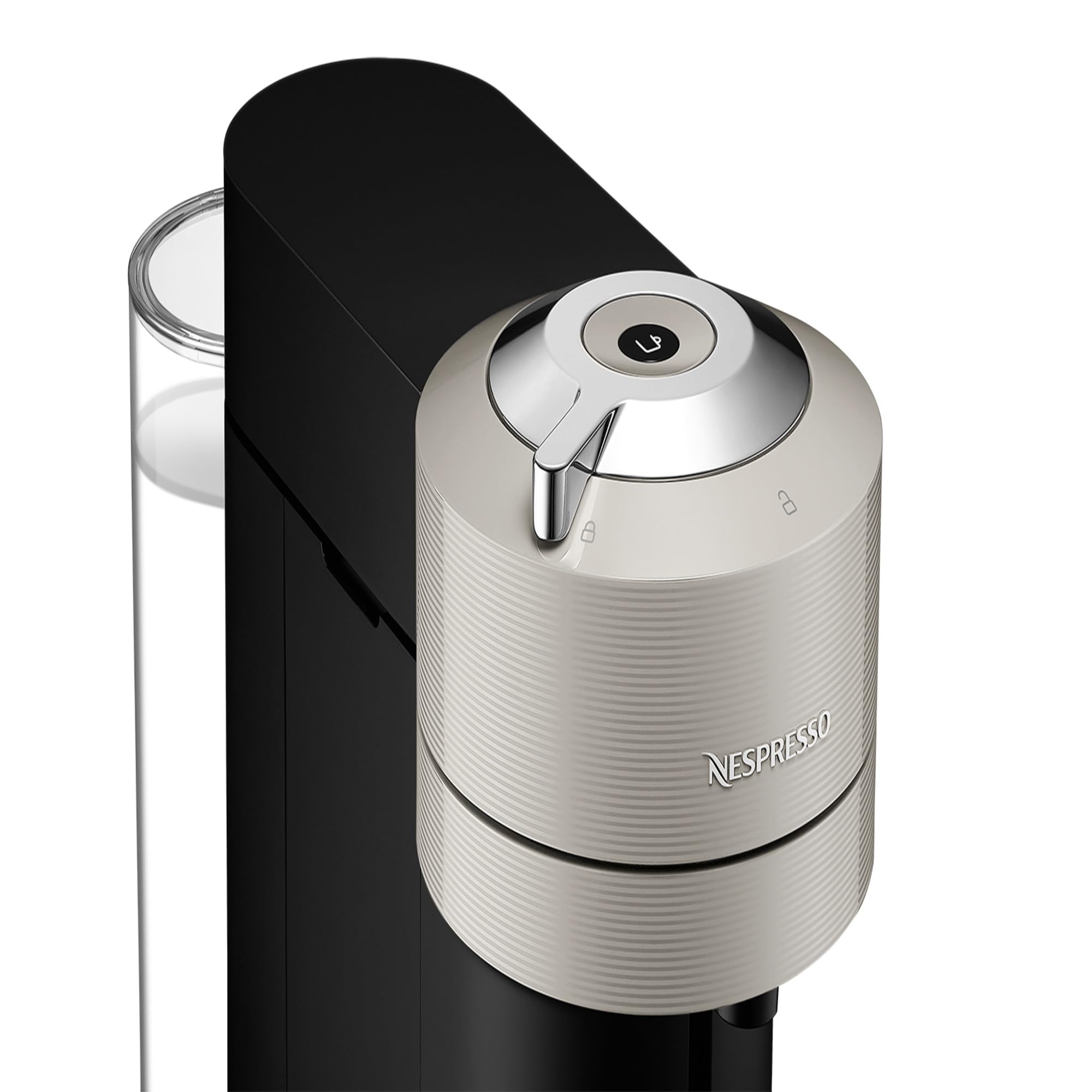 Machine à Café Vertuo Next, Capsules café Vertuo seulement, Technologie Centrifusion, 5 Tailles de Tasses, Arrêt Automatique, YY4298FD, Gris Clair